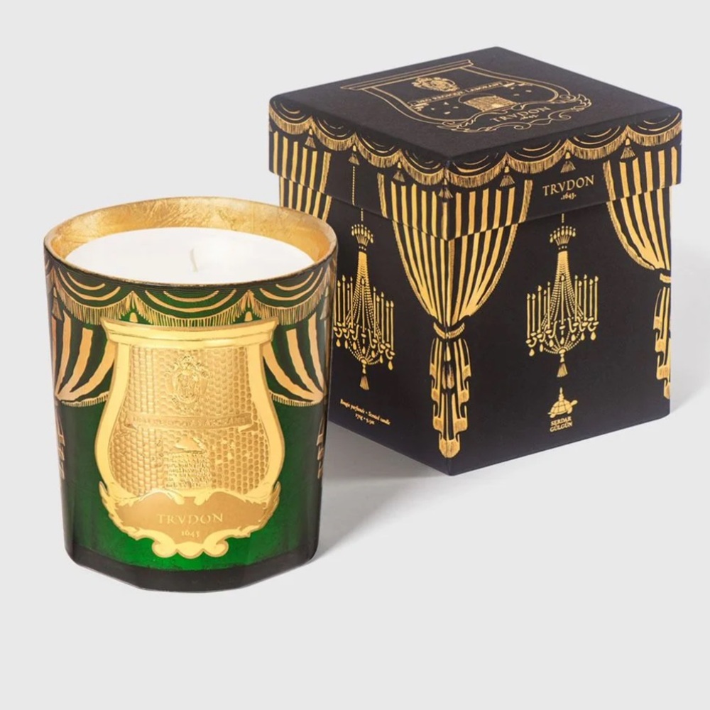 CIRE TRUDON Angelo Empty Candle Holder Glass Box 9.5 oz Size